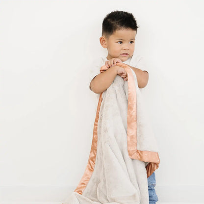 SATIN BORDER TODDLER BLANKETS