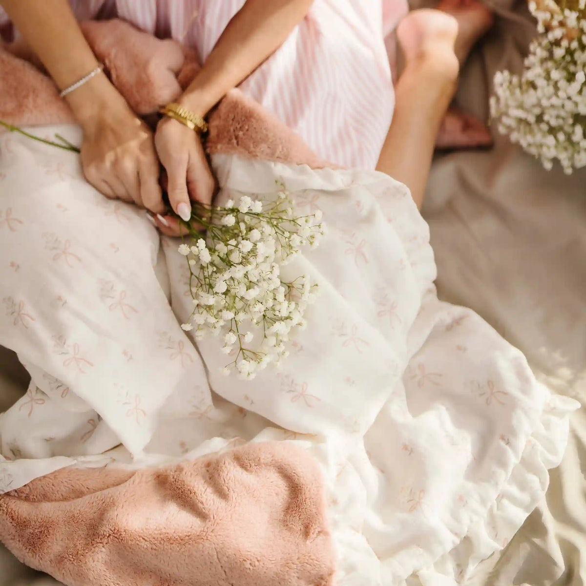 TORI HALFORD BAMBOO RAYON MUSLIN/LUSH BLANKETS