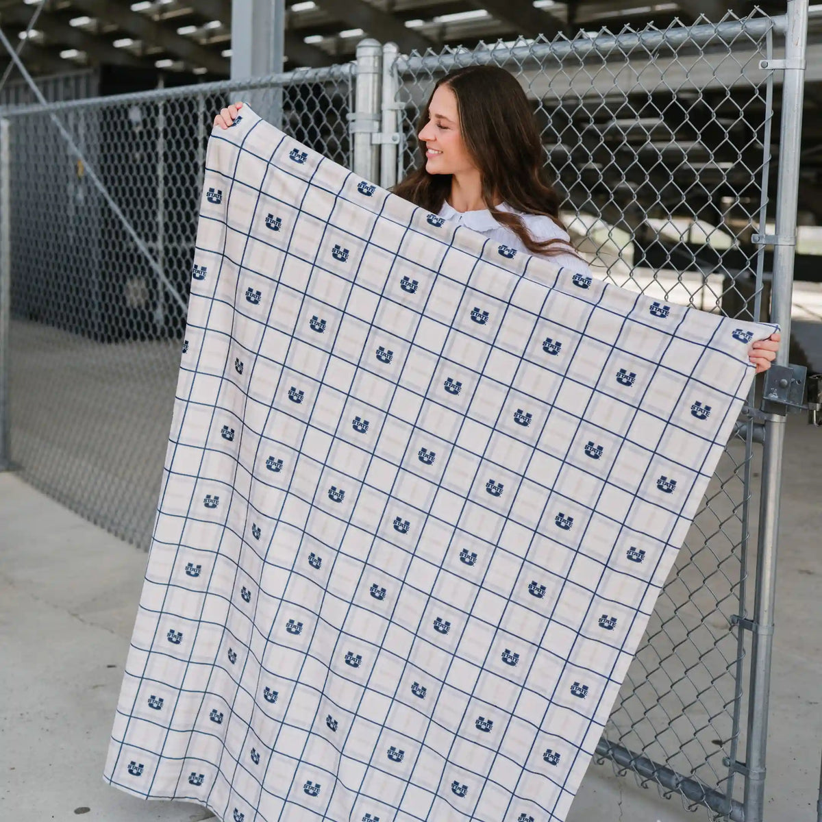 UNIVERSITY MINKY STRETCH BLANKETS
