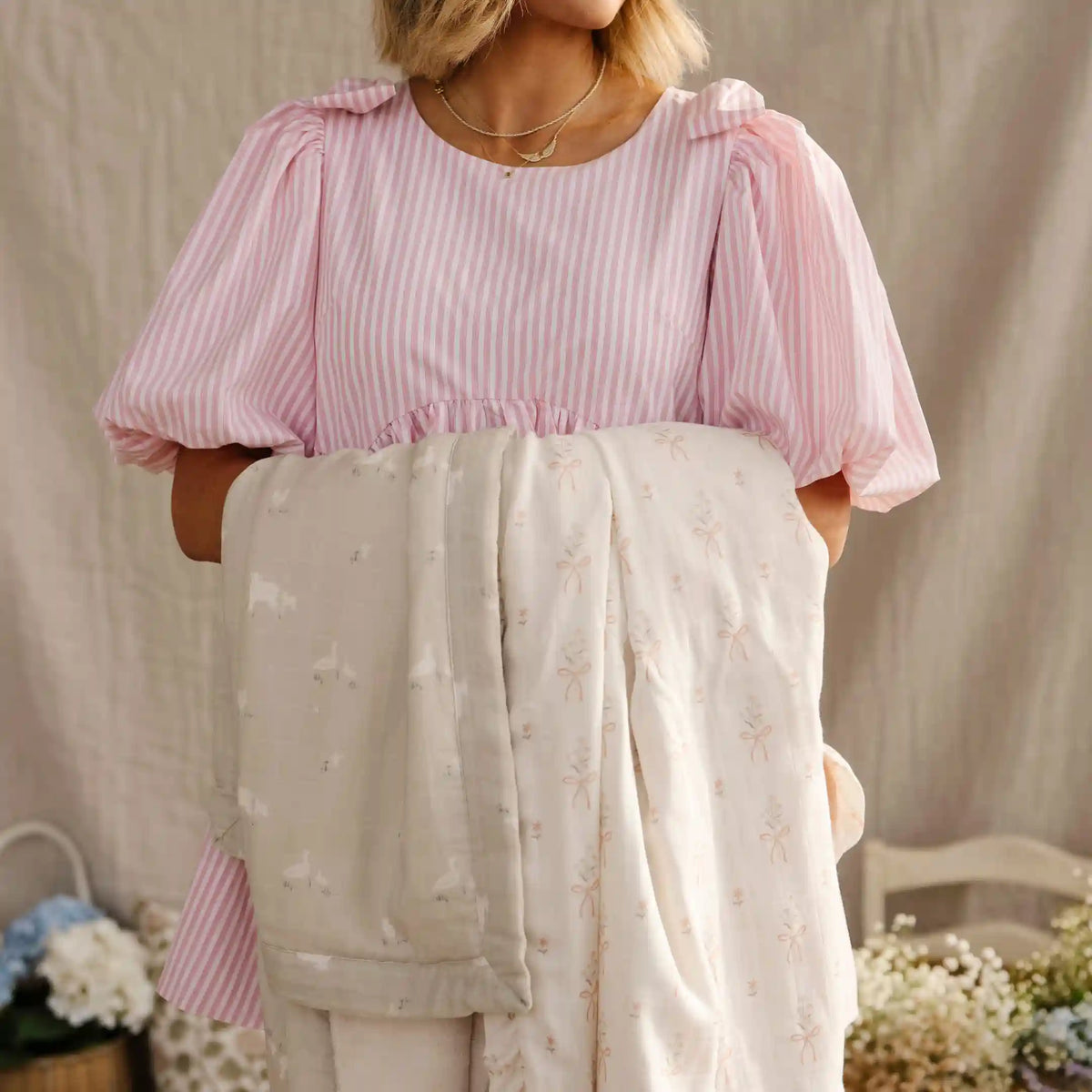 TORI HALFORD BAMBOO RAYON MUSLIN/LUSH BLANKETS