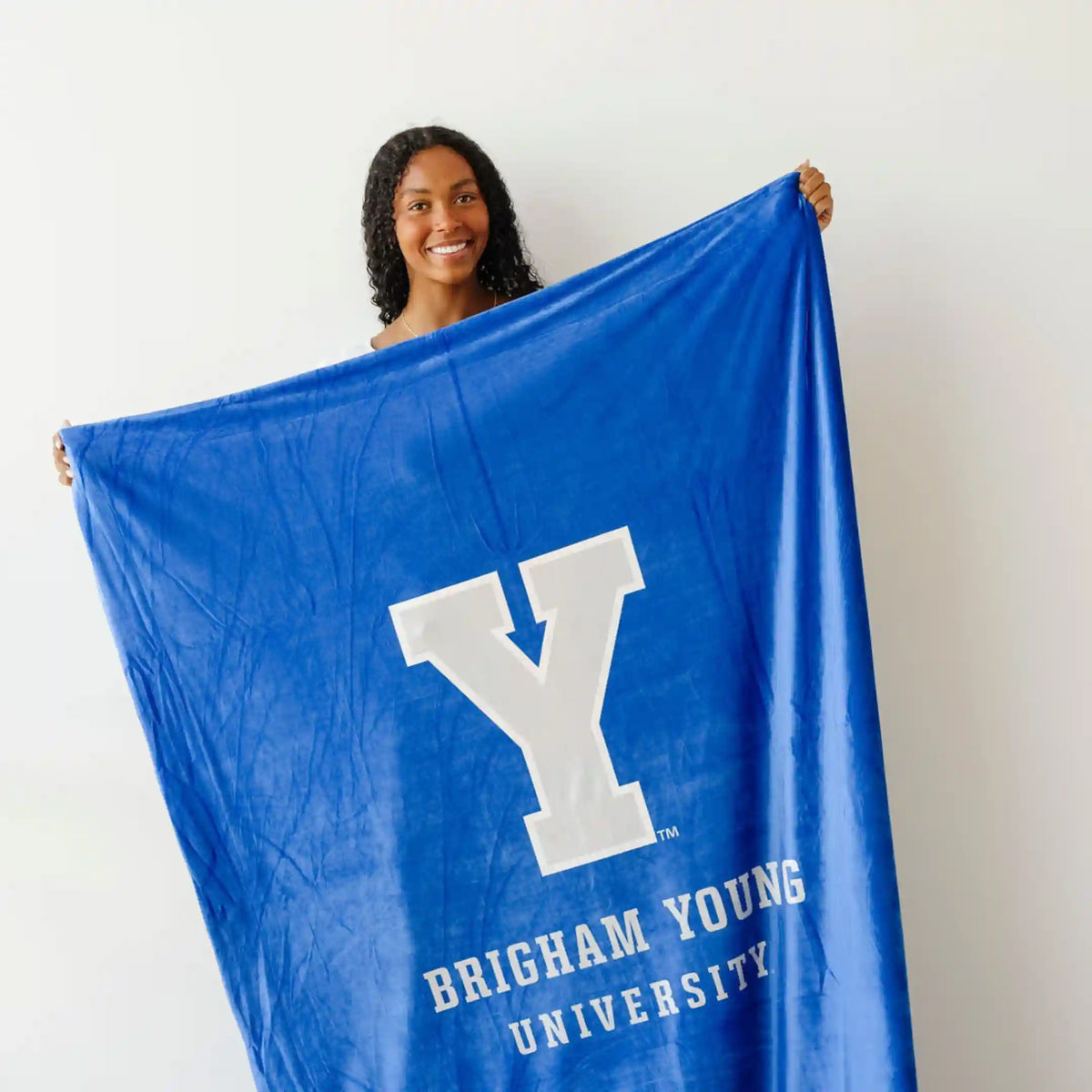 UNIVERSITY MINKY STRETCH BLANKETS