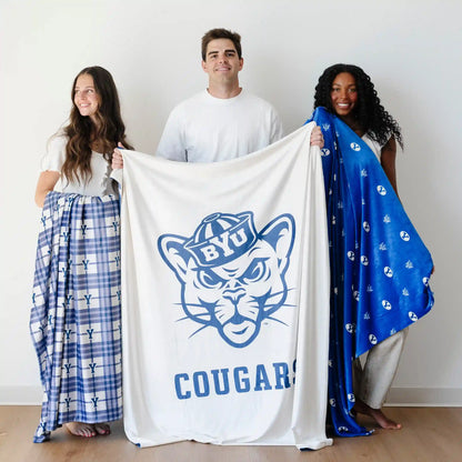 UNIVERSITY MINKY STRETCH BLANKETS