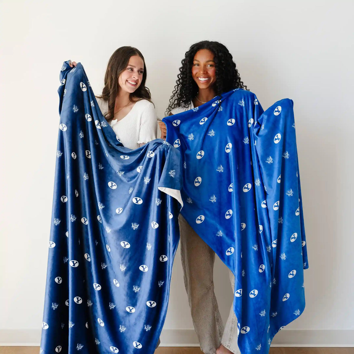 UNIVERSITY MINKY STRETCH BLANKETS