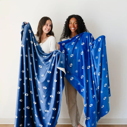 UNIVERSITY MINKY STRETCH BLANKETS