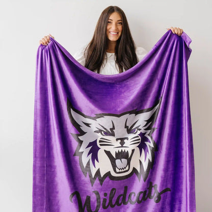 UNIVERSITY MINKY STRETCH BLANKETS