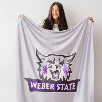 UNIVERSITY MINKY STRETCH BLANKETS