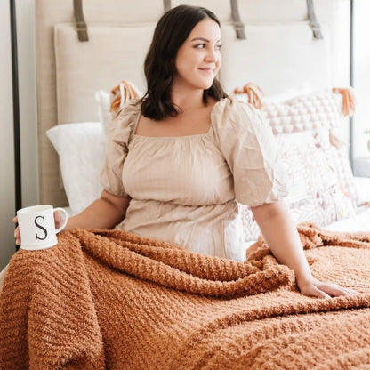RIBBED BAMBONI® QUEEN/KING BLANKETS