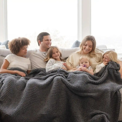 RIBBED BAMBONI® QUEEN/KING BLANKETS