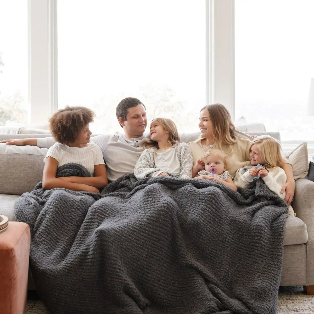 RIBBED BAMBONI® QUEEN/KING BLANKETS
