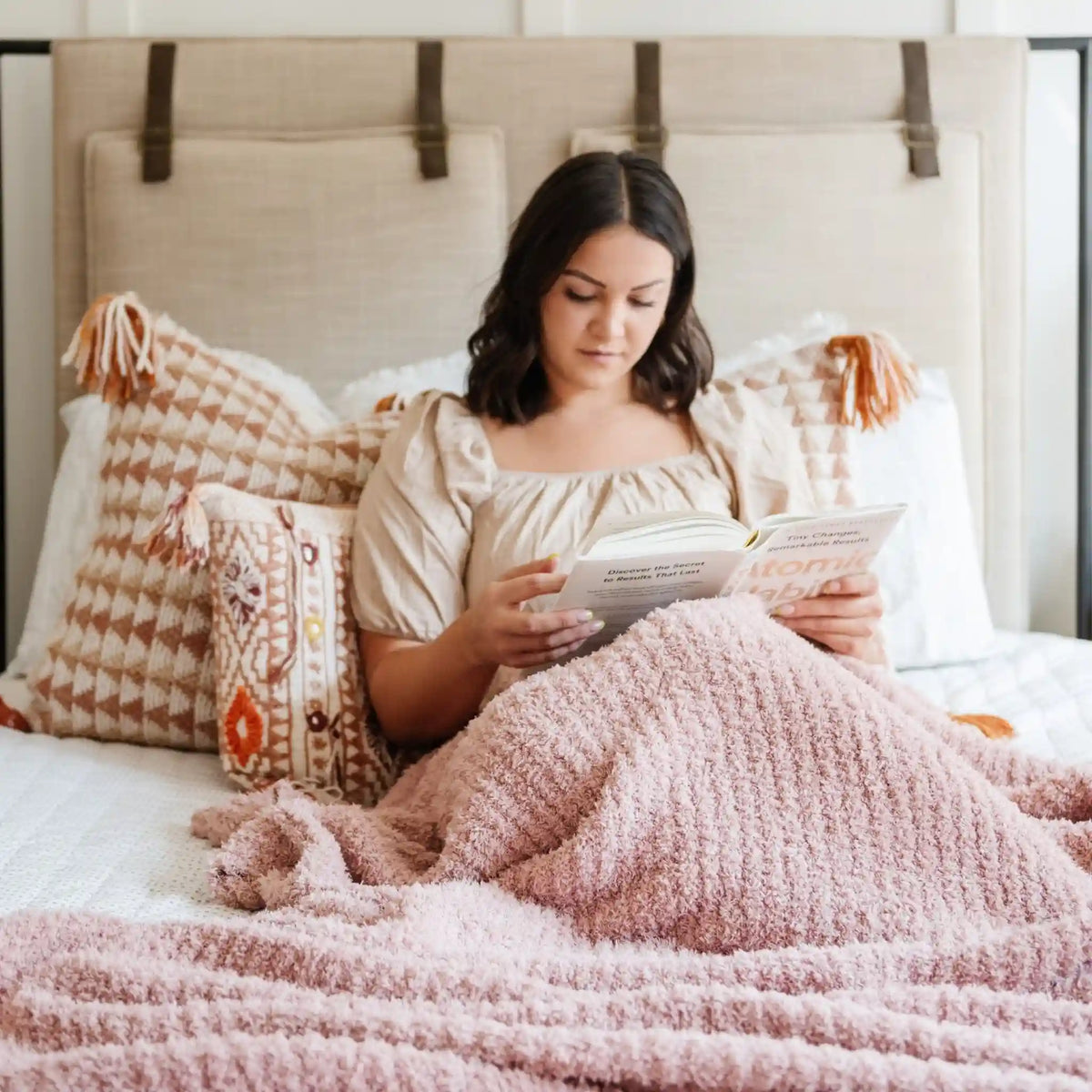 RIBBED BAMBONI® QUEEN/KING BLANKETS