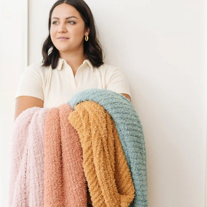 RIBBED BAMBONI® BLANKETS