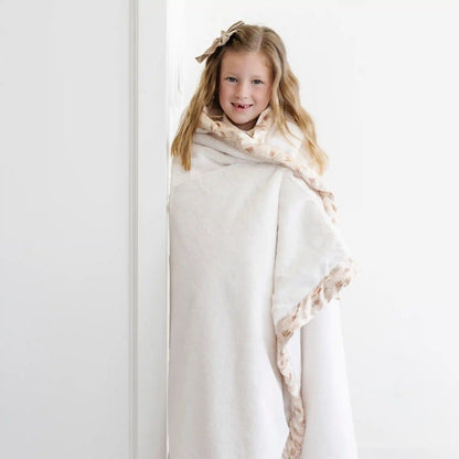 SATIN BORDER TODDLER BLANKETS