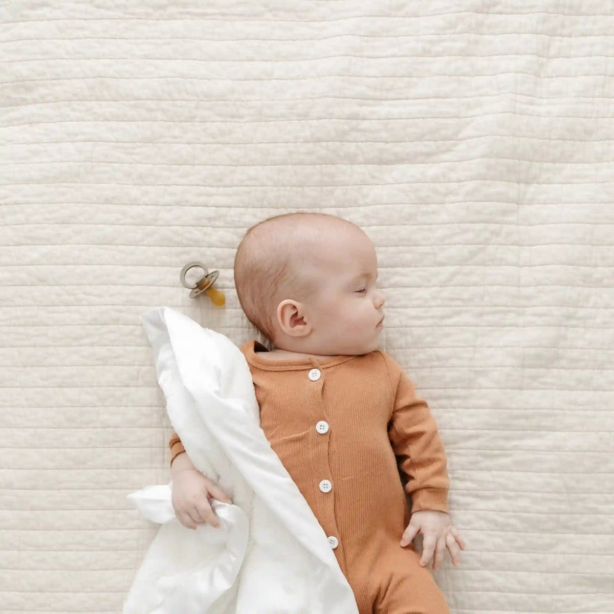 White Satin Border Receiving Blanket